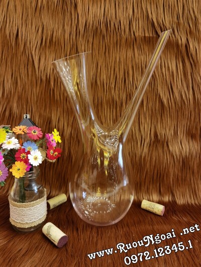 Bình Đựng Rượu Vang - Decanter Dáng Đẹp M13