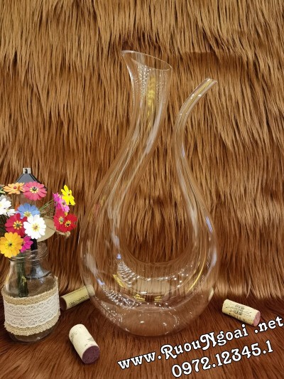 Bình Đựng Rượu Vang - Decanter Dáng Đẹp M24