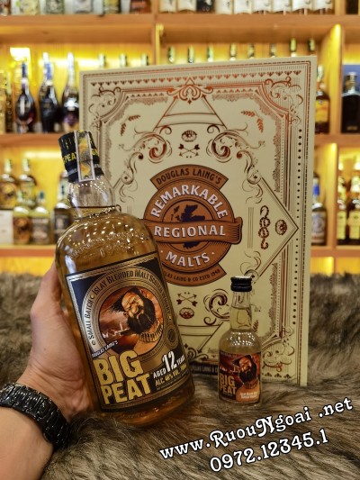 Rượu Big Peat 12YO Hộp Quà