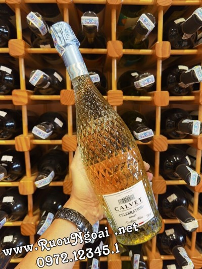 Rượu Vang Sparkling Celebration Calvet Brut